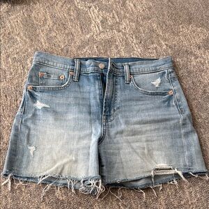 GAP Denim Distressed Women's Cotton Shorts